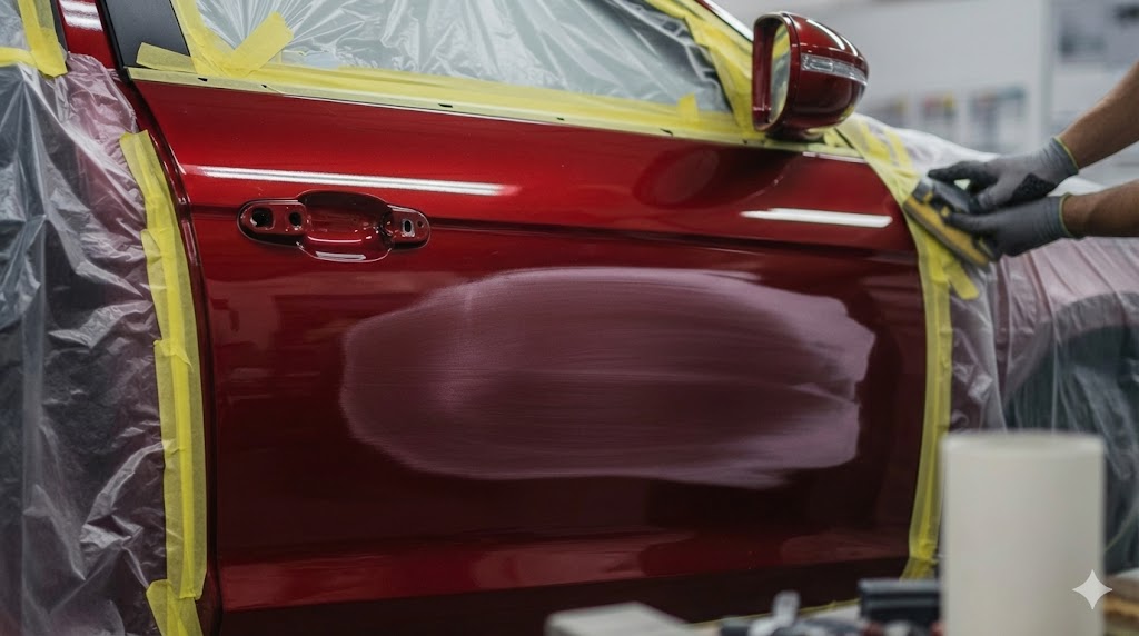 Ремонт двери автомобиля